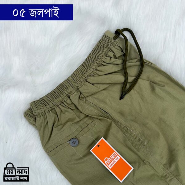 Cotton Trouser - Light Olive