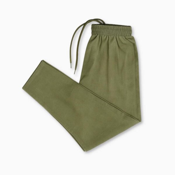 Cotton Trouser - Light Olive