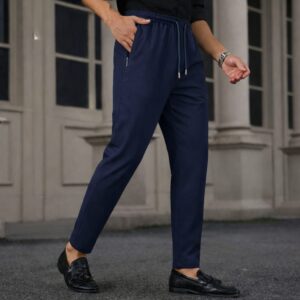Navy Blue - Narrow Trouser